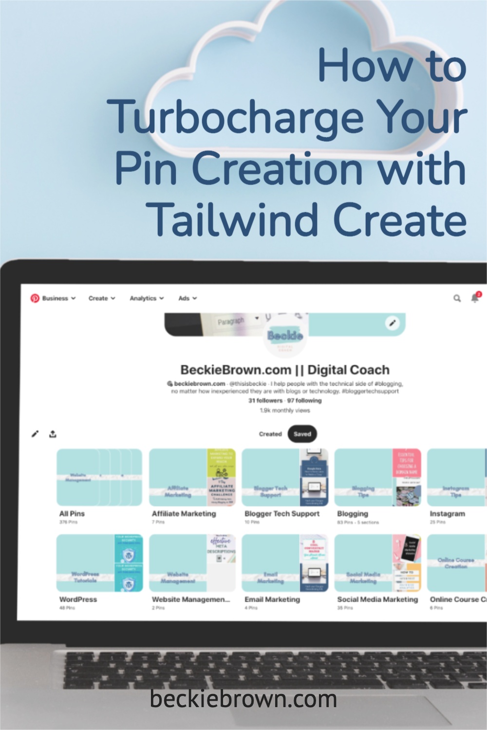 Turbocharge Your Pin Creation with Tailwind Create