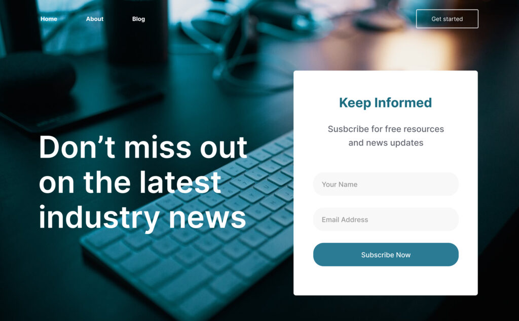 An image of a sample form